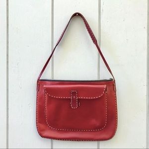 Johnny Farah New York Leather Shoulder Bag